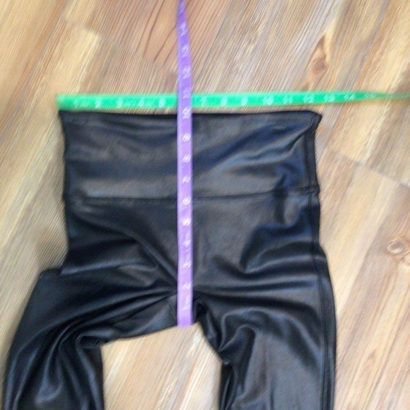 SPANX Black Faux Leather Leggings - Picture 7 of 11